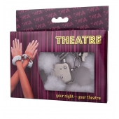 Наручники с белой меховой опушкой - ToyFa - купить с доставкой в Твери