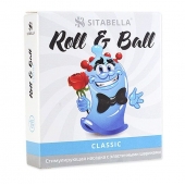 стимулирующий презерватив-насадка Roll   Ball Classic - Sitabella - купить с доставкой в Твери