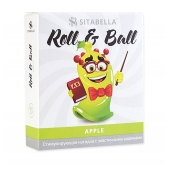 Стимулирующий презерватив-насадка Roll   Ball Apple - Sitabella - купить с доставкой в Твери