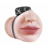 Мастурбатор-ротик с виброкольцом Satisfaction Beloved - Lola Games - в Твери купить с доставкой