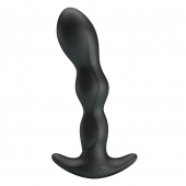 Черный анальный стимулятор простаты с вибрацией Special Anal Massager - 14,5 см. - Baile - в Твери купить с доставкой