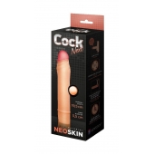 Телесная насадка-удлинитель из неоскин - 19,5 см. - LOVETOY (А-Полимер) - в Твери купить с доставкой