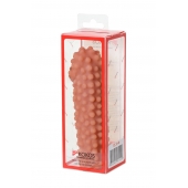 Телесная насадка на фаллос с бугорками KOKOS Extreme Sleeve 10 - 15,8 см. - KOKOS - в Твери купить с доставкой