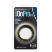 Черно-желтое силиконовое эрекционное кольцо Silicone Go Pro Cock Ring - Blush Novelties - в Твери купить с доставкой