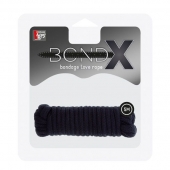 Чёрная веревка для связывания BONDX LOVE ROPE - 5 м. - Dream Toys - купить с доставкой в Твери