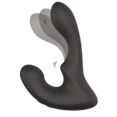 Чёрный массажер простаты с 2 моторами BOOTY ROCKER - Dream Toys - в Твери купить с доставкой