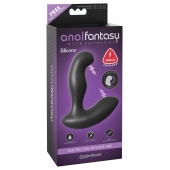 Черный массажер простаты Electro Stim Prostate Vibe с электростимуляцией - 13,3 см. - Pipedream - купить с доставкой в Твери