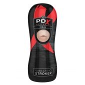 Мастурбатор-ротик Vibrating Oral Stroker - Pipedream - в Твери купить с доставкой