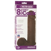 Насадка-реалистик Vac-U-Lock 8  ULTRASKYN Cock - 20,6 см. - Doc Johnson - купить с доставкой в Твери