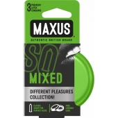 Презервативы в железном кейсе MAXUS Mixed - 3 шт. - Maxus - купить с доставкой в Твери