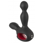 Черный вибромассажер простаты с нагревом и ротацией Prostate Plug - 14,5 см. - Orion - в Твери купить с доставкой