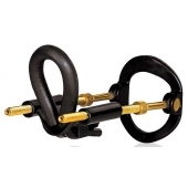 Черный экстендер-растяжитель пениса - Sex Expert - в Твери купить с доставкой