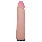 Телесная насадка на Harness с коннектором GREEN LINE - 17,5 см. - LOVETOY (А-Полимер) - купить с доставкой в Твери