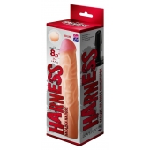 Телесная насадка на Harness с коннектором RED LINE  - 21 см. - LOVETOY (А-Полимер) - купить с доставкой в Твери