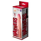 Телесная насадка на Harness с коннектором RED LINE - 19 см. - LOVETOY (А-Полимер) - купить с доставкой в Твери