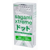 Презервативы Sagami Xtreme Type-E с точками - 10 шт. - Sagami - купить с доставкой в Твери
