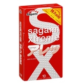 Утолщенные презервативы Sagami Xtreme Feel Long с точками - 10 шт. - Sagami - купить с доставкой в Твери