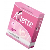 Ультратонкие презервативы Arlette Light - 3 шт. - Arlette - купить с доставкой в Твери