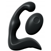 Черный вибромассажер простаты с пультом ДУ Control P-Spot Pro - Pipedream - в Твери купить с доставкой
