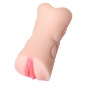 Телесный двусторонний мастурбатор Rich Fruit - вагина и анус - ToyFa - в Твери купить с доставкой