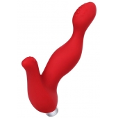 Красный силиконовый вибростимулятор простаты Proman - 12,5 см. - ToyFa - в Твери купить с доставкой