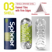 Мастурбатор SPINNER Shell - Tenga - в Твери купить с доставкой