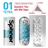Мастурбатор SPINNER Tetra - Tenga - в Твери купить с доставкой