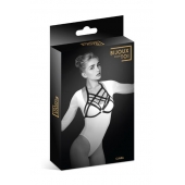 Черная упряжь на грудь Clara - Bijoux Pour Toi - купить с доставкой в Твери