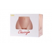 Мастурбатор-полуторс Cherry с вибрацией и двумя любовными тоннелями - KOKOS - в Твери купить с доставкой
