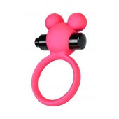 Розовое виброкольцо на пенис A-Toys - A-toys - в Твери купить с доставкой
