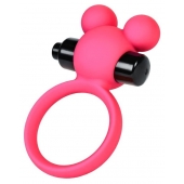 Розовое виброкольцо на пенис A-Toys - A-toys - в Твери купить с доставкой