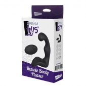 Черный вибромассажер простаты REMOTE BOOTY PLEASER - Dream Toys - в Твери купить с доставкой