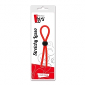 Красное эрекционное лассо с одной бусинкой-утяжкой STRETCHY THICK LASSO - Dream Toys - в Твери купить с доставкой