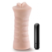 Телесный мастурбатор-ротик Angie - Blush Novelties - в Твери купить с доставкой