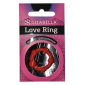 Эрекционное кольцо из киберкожи со стимулирующими бусинами - Sitabella - в Твери купить с доставкой