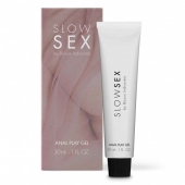 Лубрикант на водной основе Slow Sex Anal Play Gel - 30 мл. - Bijoux Indiscrets - купить с доставкой в Твери