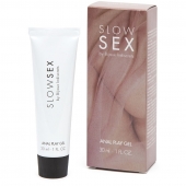 Лубрикант на водной основе Slow Sex Anal Play Gel - 30 мл. - Bijoux Indiscrets - купить с доставкой в Твери