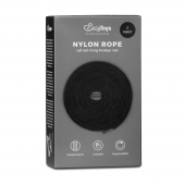 Черная веревка для бондажа Easytoys Bondage Rope - 5 м. - Easy toys - купить с доставкой в Твери