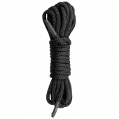 Черная веревка для бондажа Easytoys Bondage Rope - 5 м. - Easy toys - купить с доставкой в Твери