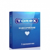 Гладкие презервативы Torex  Классические  - 3 шт. - Torex - купить с доставкой в Твери