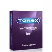 Презервативы Torex  Ультратонкие  - 3 шт. - Torex - купить с доставкой в Твери
