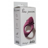 Бордовое эрекционное виброкольцо Pure Passion Midnight - Lola Games - в Твери купить с доставкой