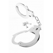 Металлические серебристые наручники Designer Metal Handcuffs - Pipedream - купить с доставкой в Твери