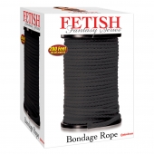 Черная веревка для связывания Bondage Rope - 60,9 м. - Pipedream - купить с доставкой в Твери