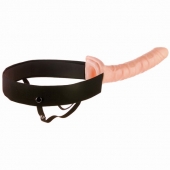 Мужской полый страпон 10  Hollow Strap-On - 24 см. - Pipedream - купить с доставкой в Твери