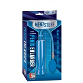 Синяя вакуумная помпа MENZSTUFF PENIS ENLARGER - Dream Toys - в Твери купить с доставкой