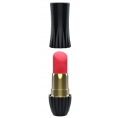 Клиторальный стимулятор-помада LIPSTICK - 9,3 см. - Dream Toys - купить с доставкой в Твери