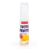 Гель-смазка Tutti-frutti со вкусом сочной дыни - 30 гр. - Биоритм - купить с доставкой в Твери