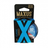 Классические презервативы в пластиковом кейсе MAXUS Classic - 3 шт. - Maxus - купить с доставкой в Твери