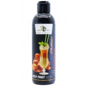 Интимный гель-смазка JUICY FRUIT с ароматом солёной карамели - 200 мл. - БиоМед - купить с доставкой в Твери